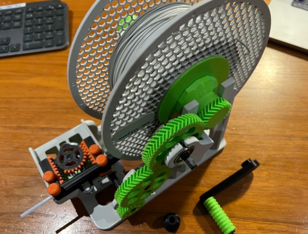 拓竹纯机械控制的丝料卷绕器 Bambu Lab Filament Spool Switcher STL下载 - 偶像便利店