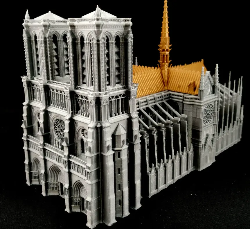 巴黎圣母院 NOTRE-DAME DE PARIS CATHEDRAL STL下载 - 偶像便利店