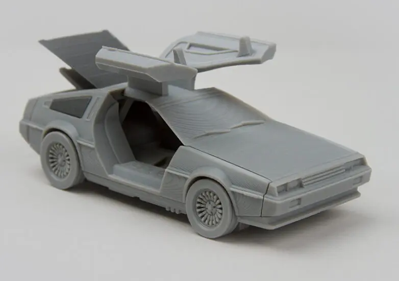 DeLorean可折叠汽车 Foldable Car - DMC STL下载 - 偶像便利店