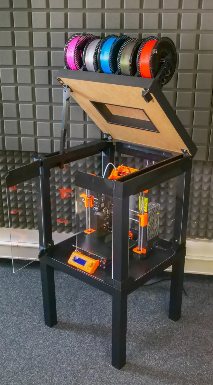 Prusa MK3S 与 MMU2S外壳 Prusa Enclosure V2 – MMU2S STL下载 - 偶像便利店