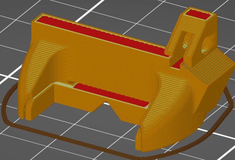 Prusa MK3S+原装挤出机风扇罩STL下载 - 偶像便利店