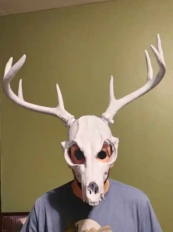 温迪戈面具可穿戴万圣节服装 Wendigo Mask - 偶像便利店