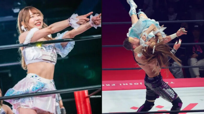 日正妹摔角手华丽「滞空旋转」秒击倒壮汉网惊叹：如动画场景 - 偶像便利店