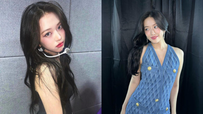 IVE安俞真演出时「衣服整片裂开」 全程单手紧抓险走光 - 偶像便利店