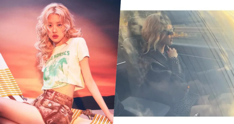 名人座驾｜终于晋身有车阶级！BLACKPINK成员Rosé第一台车热腾腾初公开！同样是男人的梦幻车款 - 偶像便利店