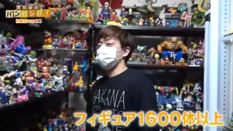收藏1600个七龙珠公仔的日本男子，明知大地震一来就完蛋，但只能看开了 - 偶像便利店