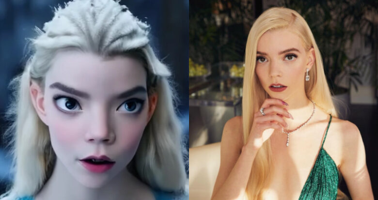 怪美的？安雅泰勒乔伊想演《冰雪奇缘》真人版，喊话迪士尼：「想当小孩们的艾莎阿姨」 - 偶像便利店