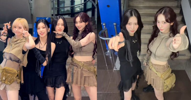 aespa x ITZY 梦幻联动高颜值 challenge！网：拜托两团快合作！ - 偶像便利店