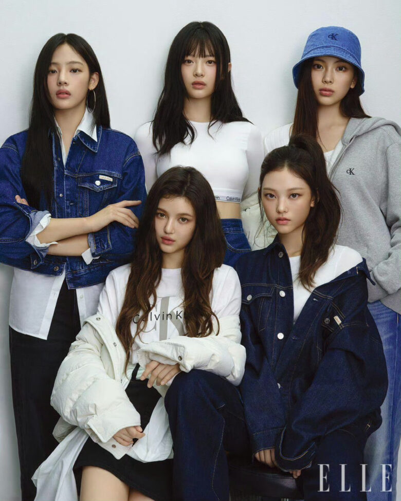 newjeans x ELLE Korea x CK ​​​ - 偶像便利店