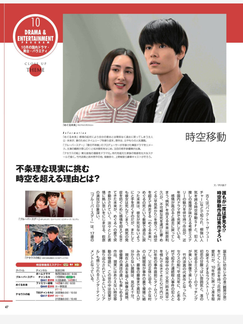 月刊スカパー ！2024年10月号 - 偶像便利店