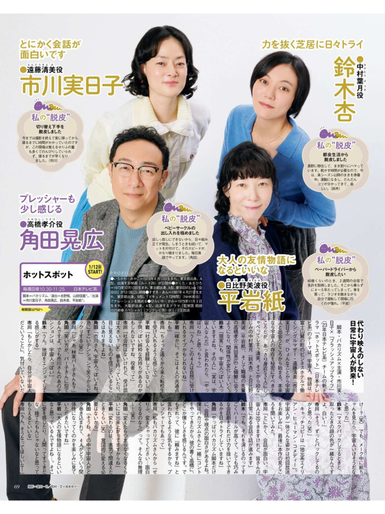 日剧热点 月刊ザテレビジョン 首都圏版 2025年正月超特大号 - 偶像便利店