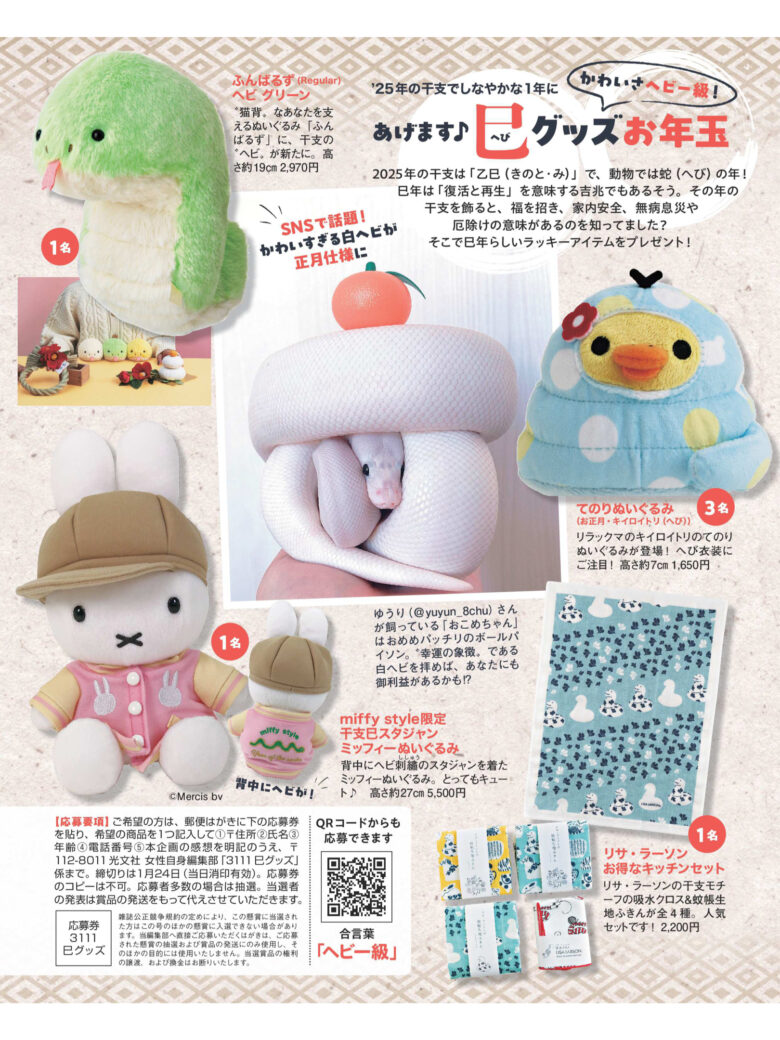 女性自身 2025年 1月21·28日合併号 奇奇怪怪的小东西 ​​​ - 偶像便利店