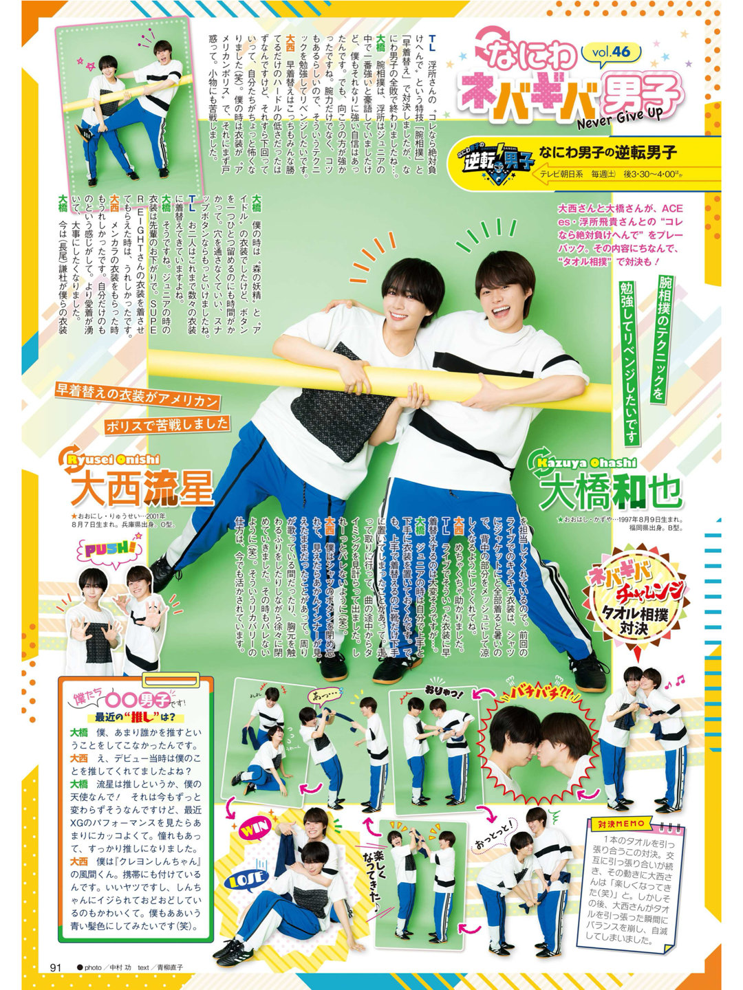 《TV LIFE》2025年No.13 特别企划​​ ​​浪花男子——从大阪街头到全国舞台，浪花奔涌不息​ - 偶像便利店
