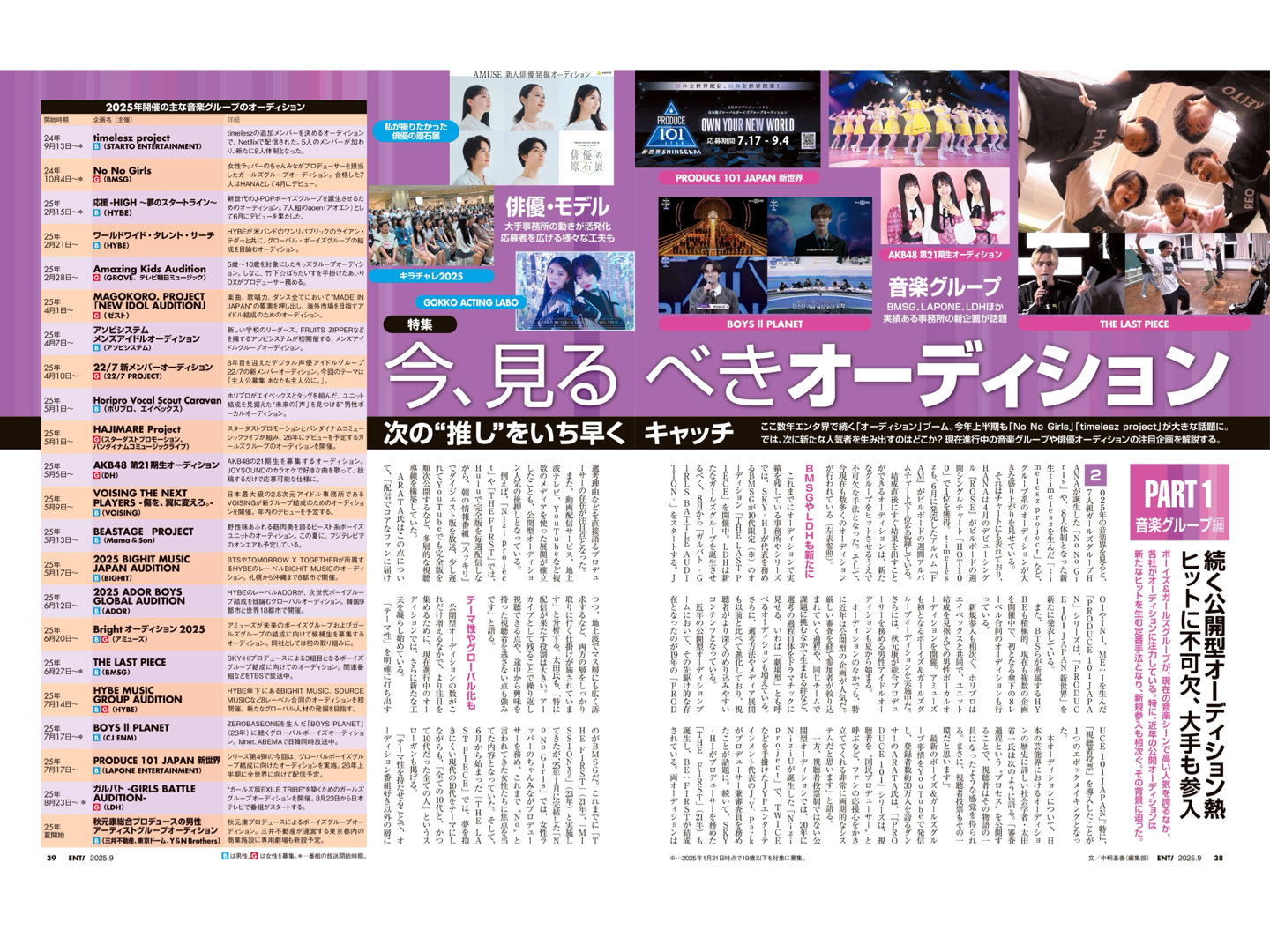 日経エンタテインメント! 2025年9月号 - 偶像便利店