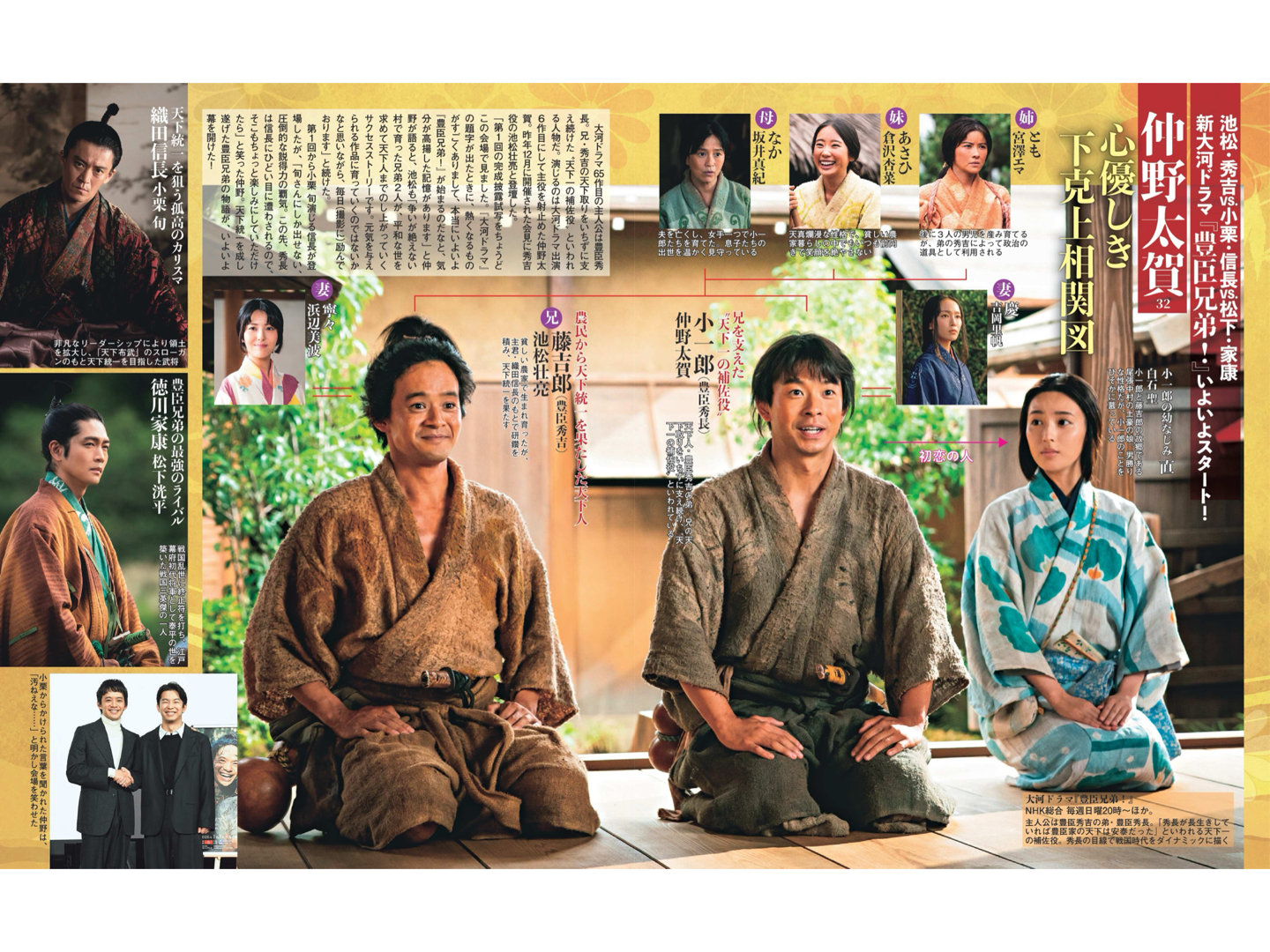 丰臣兄弟 怪谈作家之妻 女性自身 2026年 1月20·27日合併号 - 偶像便利店